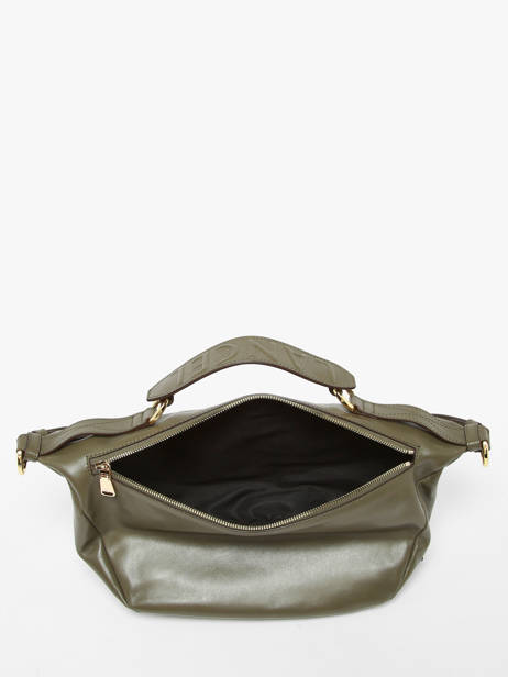 Sac Bandoulière M Origami Cuir Lancel Vert origami A12528 vue secondaire 3