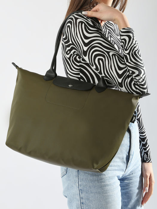 Longchamp Le pliage energy Besaces Vert