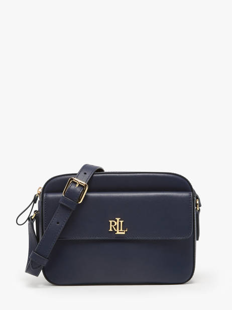 Sac Bandoulière Dryden Cuir Lauren ralph lauren Bleu dryden 31926645