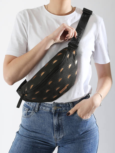 Medium Reversible Belt Bag Cabaia Gold belt bag BELTBAGM other view 1