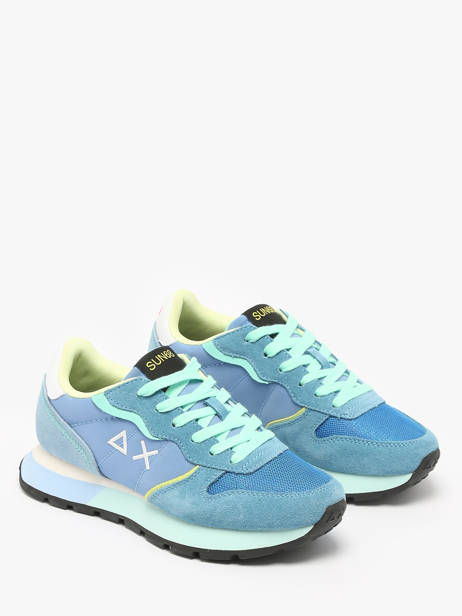 Sneakers Ally Color Explosion Sun68 Bleu women Z35204 vue secondaire 2