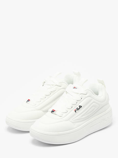 Sneakers Super Bubble Fila Blanc accessoires FFW0536 vue secondaire 2