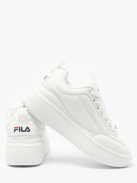 Sneakers Super Bubble Fila Blanc accessoires FFW0536 vue secondaire 3