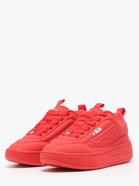 Sneakers Super Bubble Fila Rouge accessoires FFW0536 vue secondaire 2