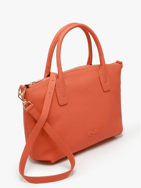 Leather Tiny Satchel Nathan baume Orange victoria 88 other view 2