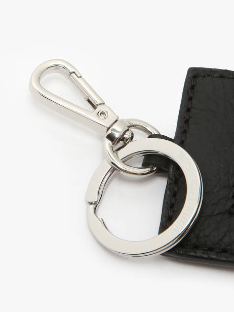 Leather Keychain Nathan baume Black original n 710N other view 1