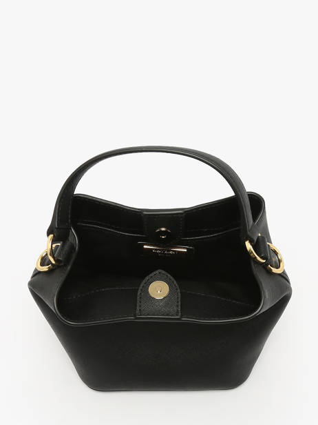 Sac Bandoulière Reese Cuir Lauren ralph lauren Noir reese 31977411 vue secondaire 3