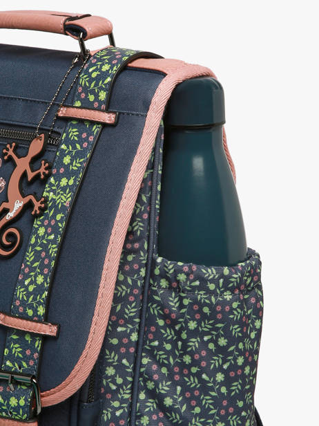 Sac à Dos Vintage Fantasy 2 Compartiments Cameleon Bleu vintage fantasy SD39 vue secondaire 5