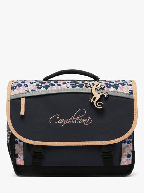 Satchel For Kids 2 Compartments Cameleon Blue actual BAS-CA35