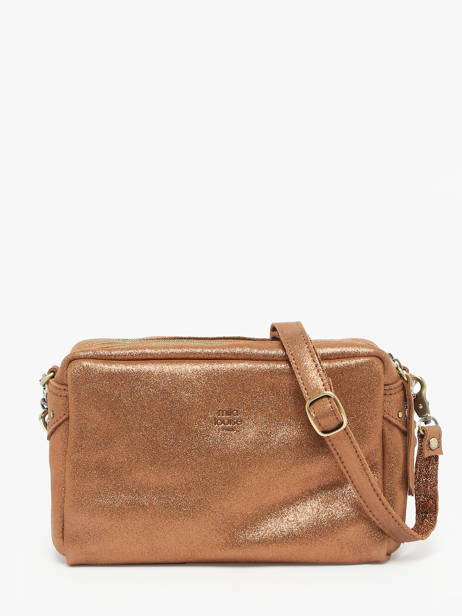 Sac Bandoulière Mama Cuir Mila louise Marron vintage 23673X vue secondaire 4