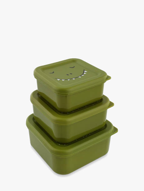 Lunch Bag Trixie Green animals 5 other view 2