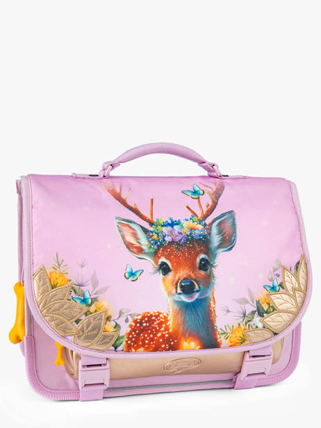 2-compartment Satchel Stones and bones Pink girls G other view 2