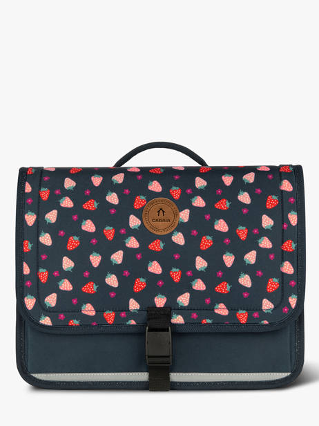 2-compartment Satchel Cabaia Blue school M