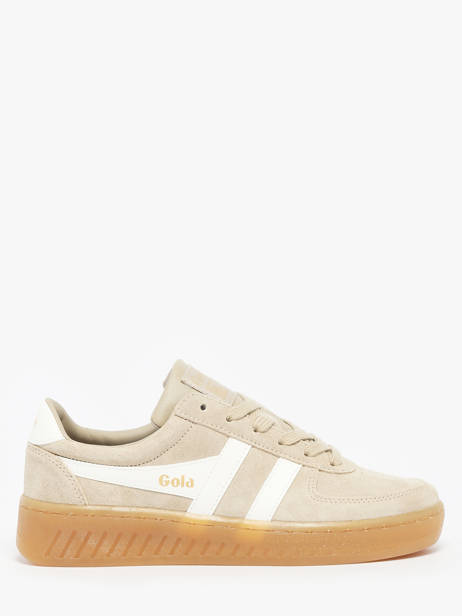 Sneakers En Cuir Gola Beige women CLA589