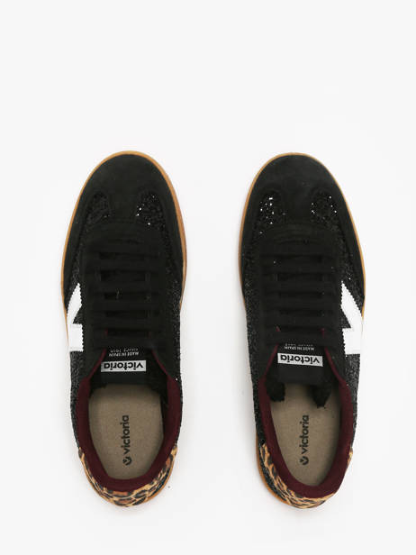 Sneakers En Cuir Victoria Noir women 1126223 vue secondaire 3