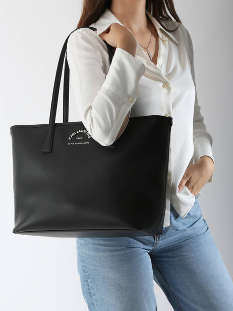 Sac Porté épaule Rsg Polyurethane Karl lagerfeld Noir rsg A3W30314 vue secondaire 1