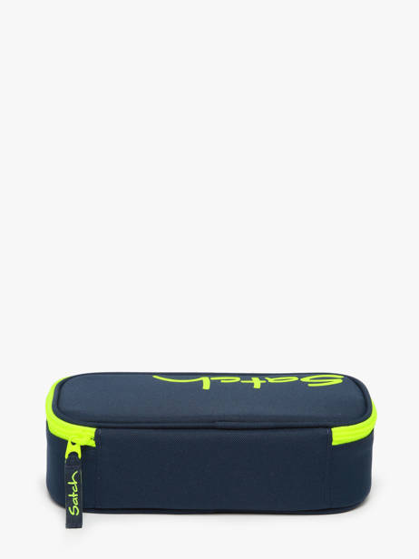 Pouch Satch Blue pencil case BSC other view 4