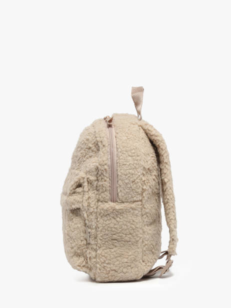 Mini Sac à Dos Pret Beige be soft and king 4183 vue secondaire 2