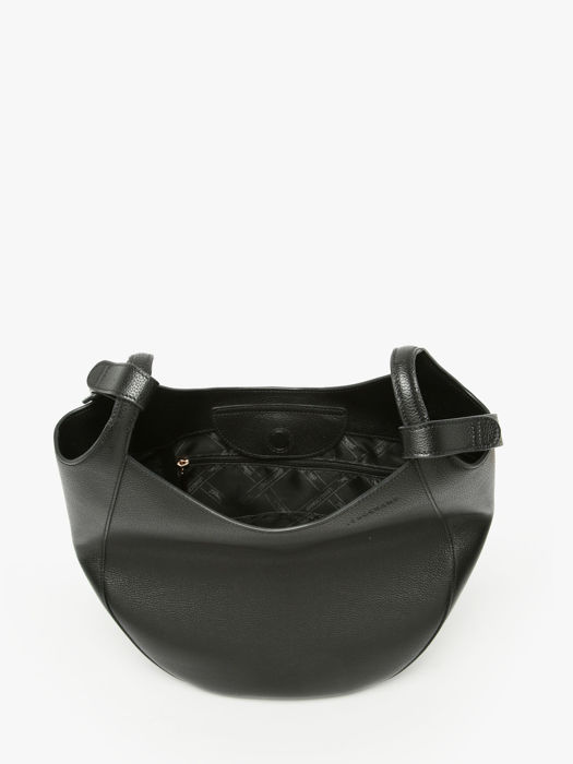 Longchamp Le foulonné Hobo bag Black