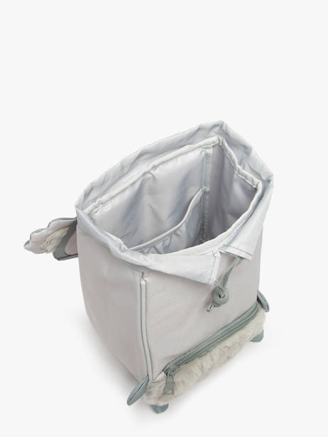 Mini Backpack Tann's Gray ecole des tann's 64518 other view 3