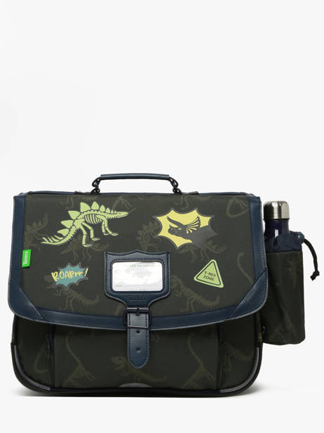 2-compartment Satchel Tann's Green les fantaisies g 33277