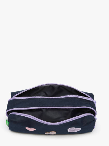 2-compartment Pouch Tann's Blue les fantaisies f 12274 other view 1