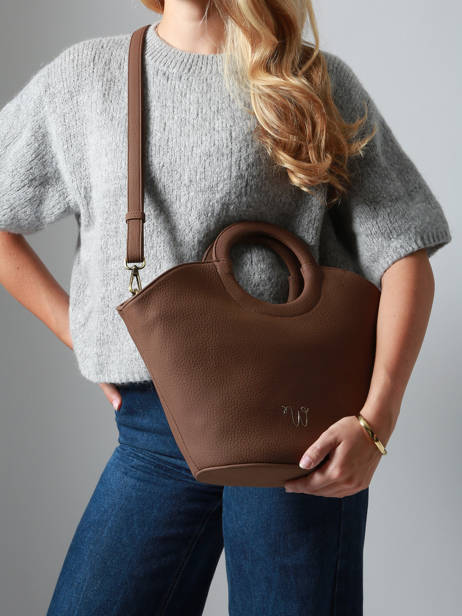 Handbag M Neflier Woomen Brown neflier WNEF01 other view 2