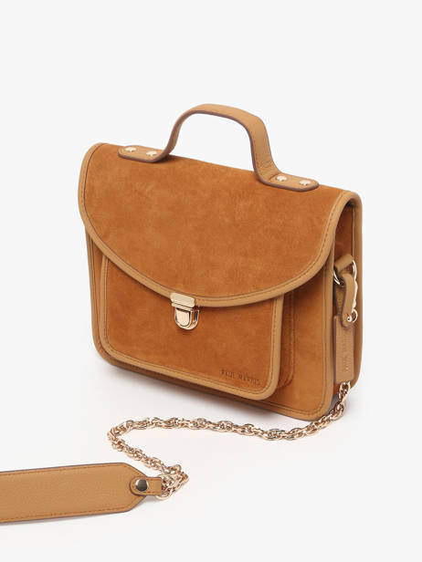 Sac Bandoulière La Suite Cuir Paul marius Marron la suite GEOR2SUI vue secondaire 2