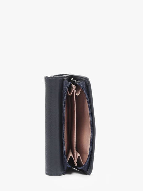 Coin Purse Leather Lancaster Blue foulonne pm 29 other view 2