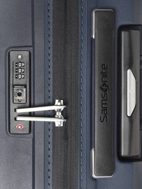 Expandable Cabin Luggage Samsonite Blue upscape 155315 other view 1