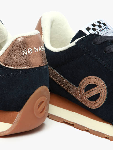 Sneakers City Run Jogger En Cuir No name Bleu women HRVS04B9 vue secondaire 3