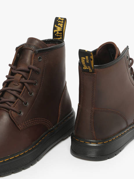 Boots Brookline Chukka In Leather Dr martens Brown men 41681200 other view 2