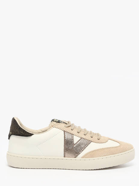 Sneakers Berlin In Leather Victoria Beige women 1126222