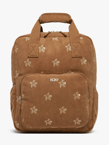 1 Compartment Backpack Roxy Brown back to school RJBP4933