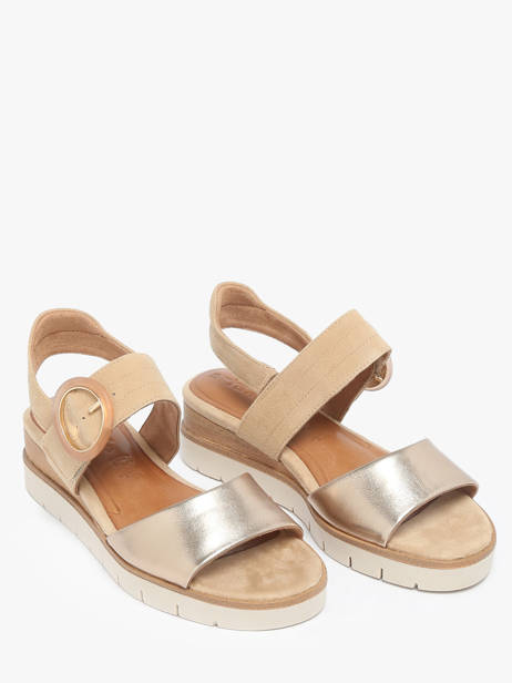 Sandals In Leather Tamaris Multicolor women 42 other view 1