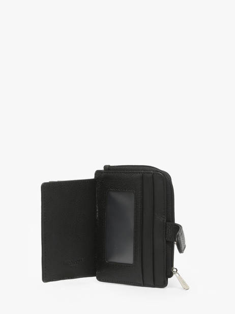 Porte-monnaie Cuir Hexagona Noir confort 468426 vue secondaire 1