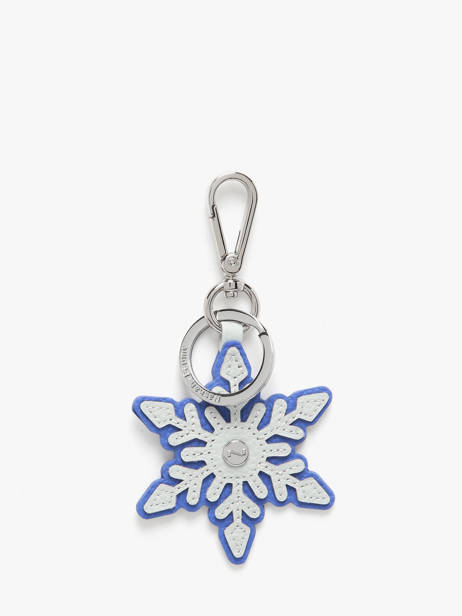 Leather Snow Keychain Nathan baume Blue original n 719N