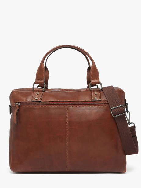 Business Bag Basilic pepper Brown traveler BTRA08 other view 4