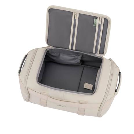 Cabin Duffle Bag Backpack Backpack Kapten and son White backpack LISBONDU other view 3