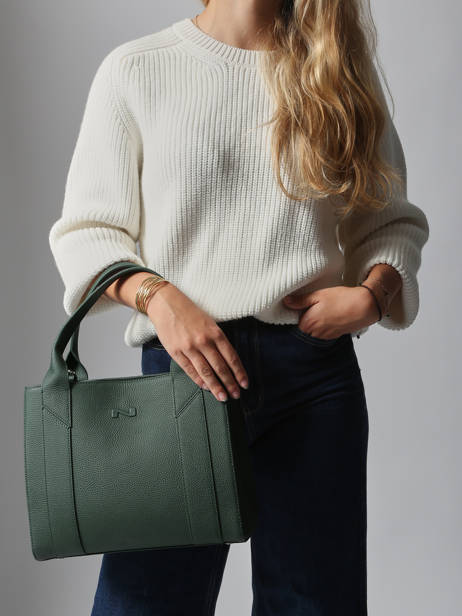Leather Breda Top-handle Bag Nathan baume Green mondrian 2 other view 1
