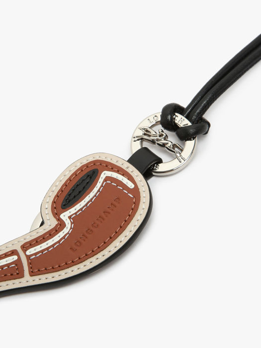 Longchamp Porte-clés pipe Key rings Brown