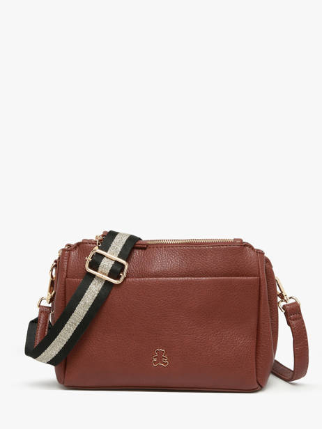 Shoulder Bag Soft Lulu castagnette Brown soft YAMINA