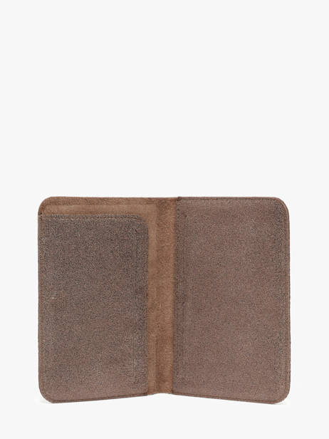 Vintage Leather Passport Holder Mila louise Brown vintage 3364X other view 1