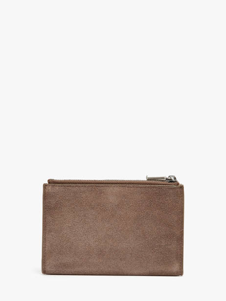 Wallet Leather Mila louise Brown vintage 3576V other view 2