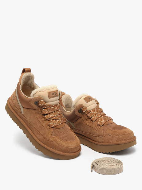 Leather Lowmel Sneakers Ugg Brown men 1170750 other view 2