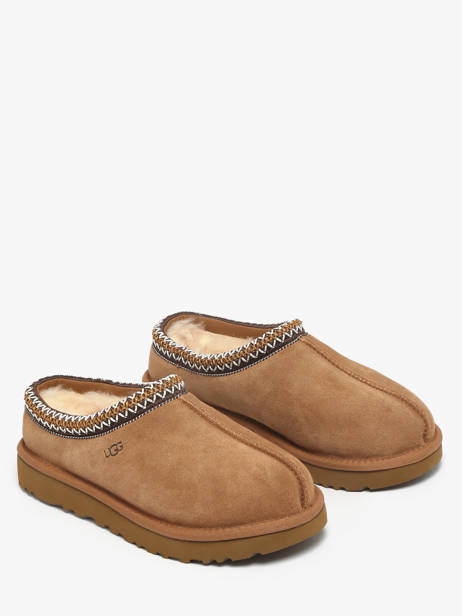 Slippers In Leather Ugg Brown women 1174470 other view 2