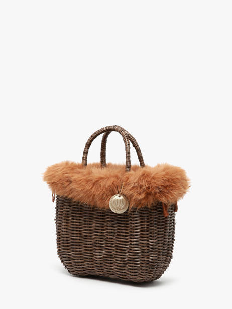 Shopping Bag Doudou Le voyage en panier Brown doudou S other view 2