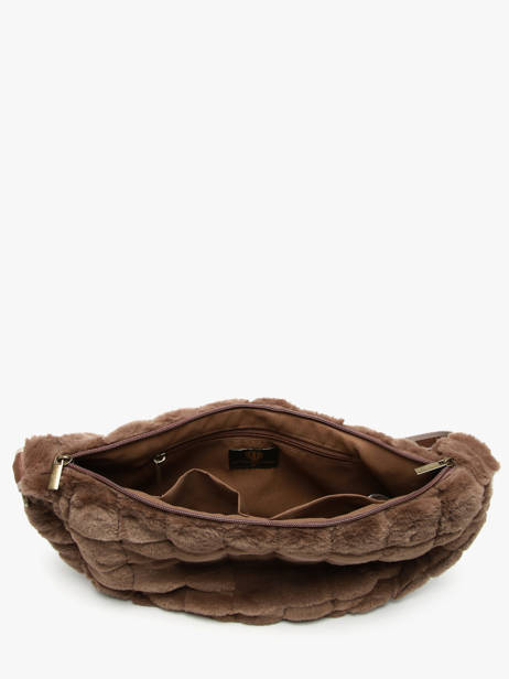 Shoulder Bag Quadri Le voyage en panier Brown quadri AHP269 other view 4