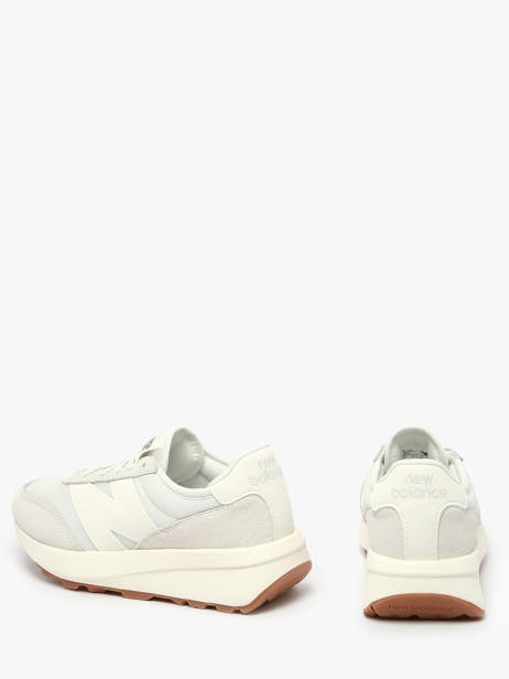 Sneakers En Cuir New balance Blanc boy U370SG vue secondaire 3