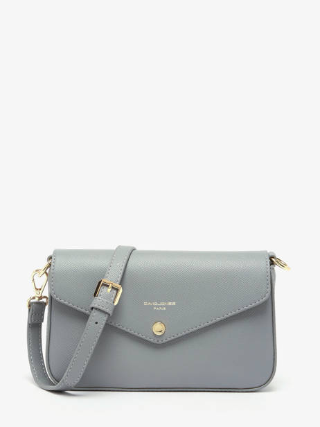Crossbody Bag Saffiano David jones Gray saffiano 5